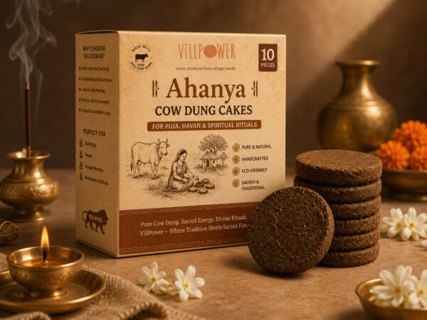Ahanya Cow Dung Cake