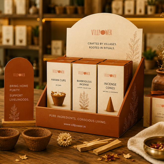 VillPower custom branded corporate gift box